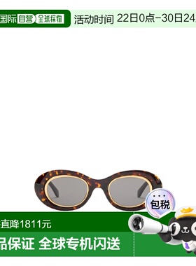 1h可退 香港直邮Loewe Anagram 椭圆形太阳镜 G821MN0X02罗意威