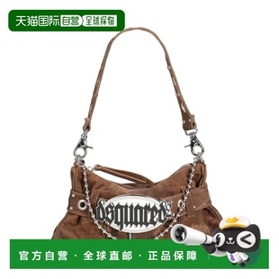 香港直邮Dsquared2 二次方 女士 手袋 brown棕色 舒适时尚