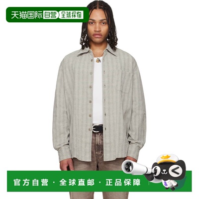1h可退 香港直邮Our Legacy 男士 灰色 Above 衬衫 M2262ASTTrail