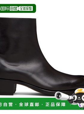 1h可退 香港直邮Tom Ford 汤姆 福特 男士 黑色 Burnished Leathe