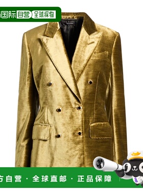 香港直邮Tom Ford 汤姆 福特 女士 西装外套 green绿色 舒适时尚