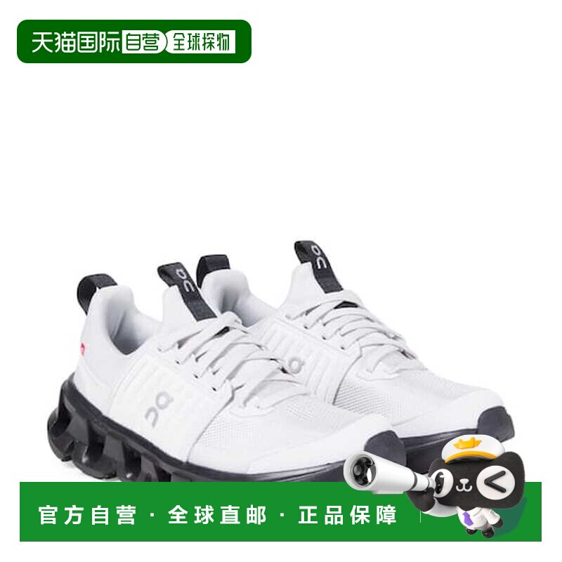 1h可退 香港直邮On昂跑 男童Cloudswift 跑步鞋童鞋white白色舒适 - 实物图