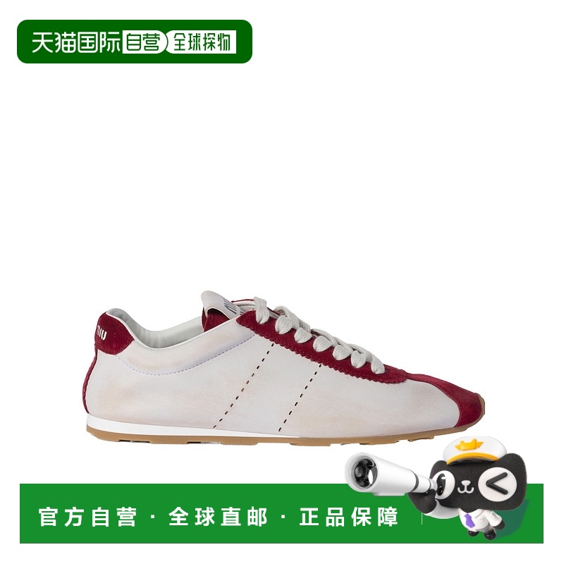 香港直邮Miu Miu 圆头运动鞋 5E114E3LP9F005