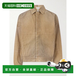 fear 拼接褶皱棉质帆布夹克 男士 FG2 god 香港直邮essentials