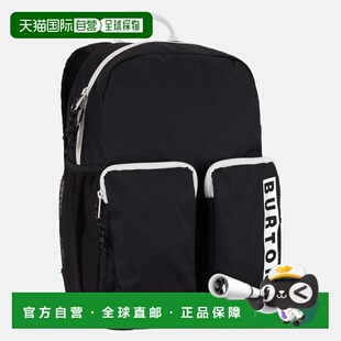 自营欧洲直邮Burton伯顿 Gromlet男孩黑色15升双肩背包学生双肩包