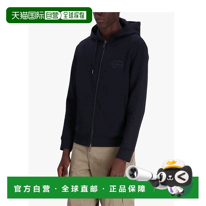 香港直邮Emporio Armani 长袖拉链卫衣 8N1ML61JHSZ阿玛尼