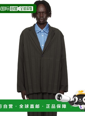 1h可退 香港直邮Homme Plisse Issey Miyake 男士 棕色 Edge Ense