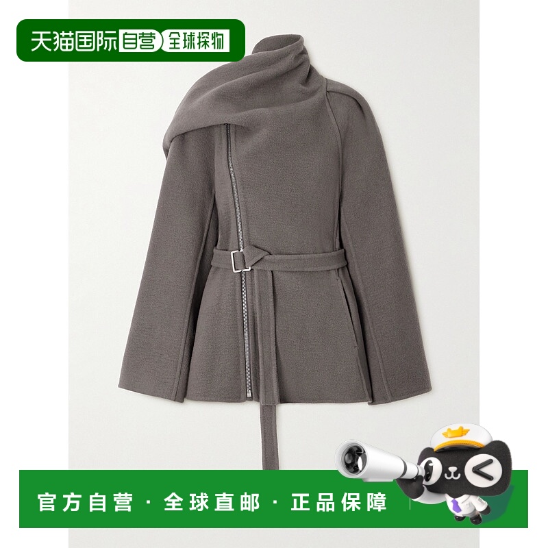 1h可退 香港直邮rick owens 瑞克 欧文斯 女士 围巾领航空夹克 RO