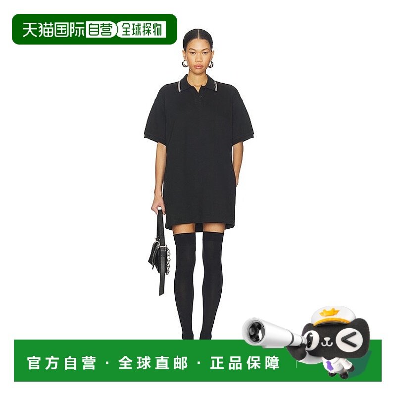 1h可退 香港直邮Alexander Wang 亚历山大 王 女士 宽松迷你Polo