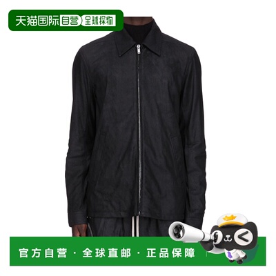 1h可退 香港直邮RICK OWENS 男士夹克 RU02E1764LBA09 AW2025 黑
