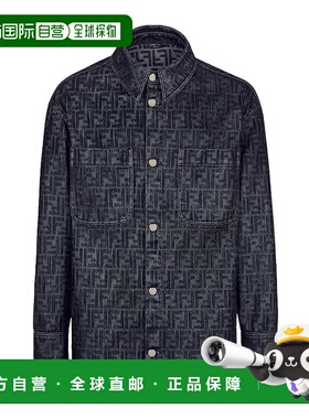 香港直邮Fendi FF牛仔夹克 FW1321APSW