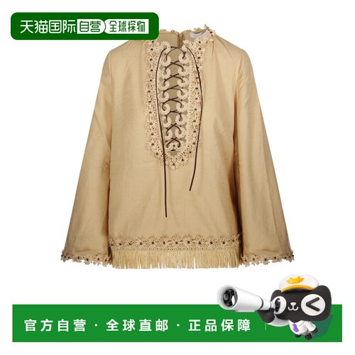 香港直邮ZIMMERMANN 女士衬衫 7541TSS263OATMEAL AW2026