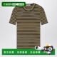 yellow 1h可退 条纹弹力棉质T恤 女士 Navy 香港直邮Prada 普拉达