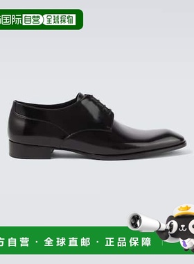 1h可退 香港直邮Saint Laurent 圣罗兰 男士 Stanton 皮质德比鞋