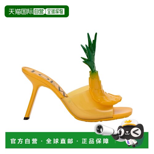 1h可退 Loewe 菠萝细节高跟凉鞋 L616379X52拖鞋