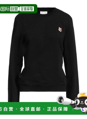 香港直邮MAISON KITSUNE 女士 运动衫 black黑色 舒适时尚