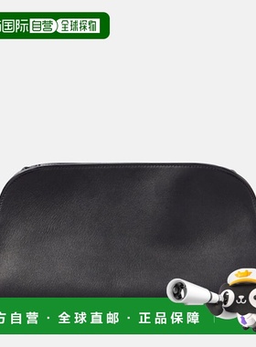 香港直邮The Row 女士 Peggy 小号皮革肩包 black黑色 舒适时尚