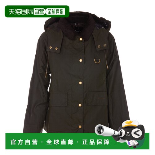 香港直邮Barbour 女士西服 LWX1081OL71 AW2025 绿色 Avon Wax ja