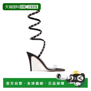 Women华伦天奴 徽标弹簧踝带高跟凉鞋 香港直邮VALENTINO 23SS