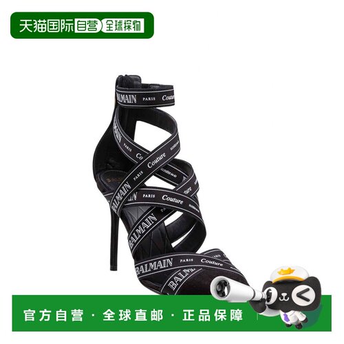 香港直邮BALMAIN 女士高跟鞋 EN1UH092TKWB0PA AW【付后1h可退】