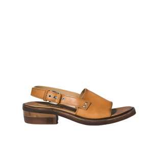 香港直邮Miu 圆头凉鞋 5X677E5ODFA045单鞋 Miu