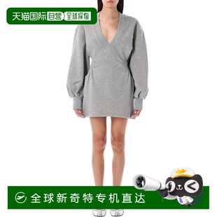 抓绒迷你连衣裙 1h可退 女士 香港直邮The WCA00436JJF003 Attico