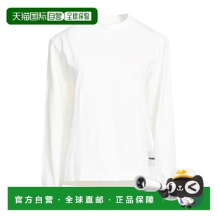 吉尔 桑达 女士 1h可退 white白色 Sander T恤 舒适 香港直邮Jil