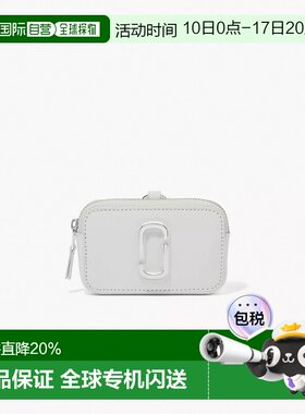 MARC JACOBS马克雅可布白色Nano Snapshot手袋挂饰 春夏女款2P3SC