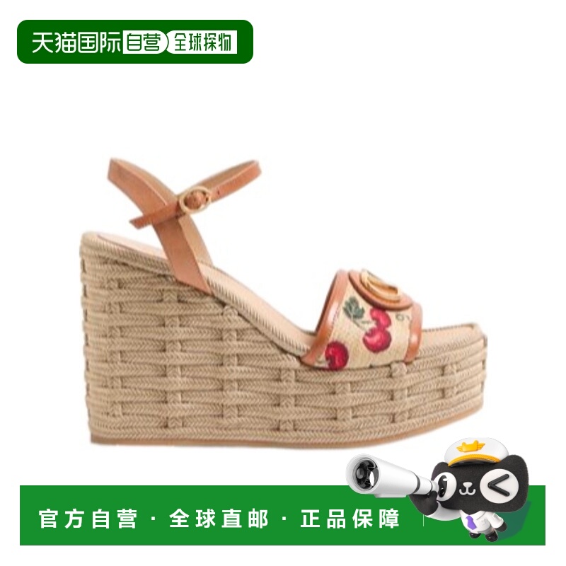 香港直邮Valentino VLOGO坡跟凉鞋 WS0LY9CEC华伦天奴