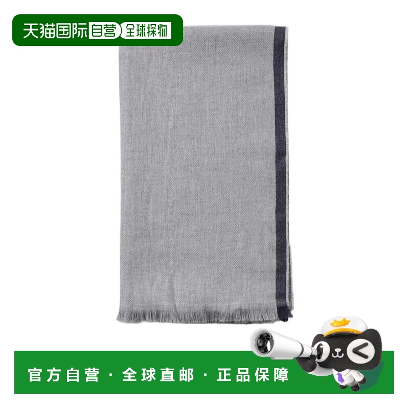 香港直邮Brunello Cucinelli 羊毛流苏围巾 MSC665OR高级感 正品