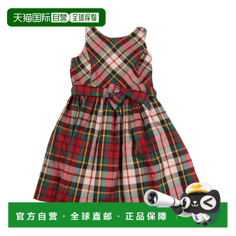 1h可退 香港直邮Polo Ralph Lauren 格纹裙子 313980345,童装/婴儿装/亲子装,连衣裙,淘宝优惠券,粉丝福利购,淘宝优惠卷