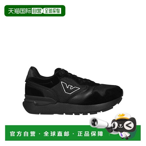 香港直邮Emporio Armani 徽标运动鞋老爹鞋 X4X64【付后1h可退】