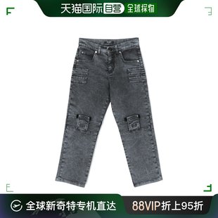 BT6P20D0039 香港直邮Balmain 腰带环牛仔裤