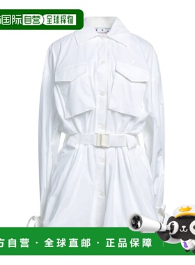 1h可退 香港直邮off-white 女士 短款连衣裙 white白色 舒适时尚