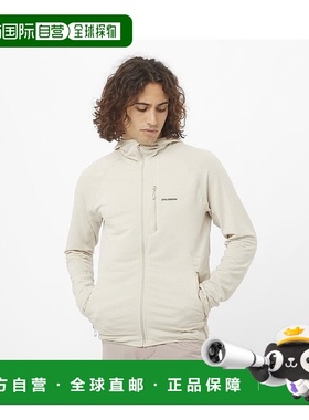 自营欧洲直邮Salomon萨洛蒙 ESSENTIAL LIGHTWARM系列男士浅灰色