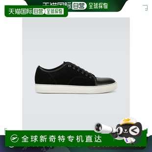 000269 香港直邮Lanvin 朗雯 男士 绒面革皮质包头运动鞋