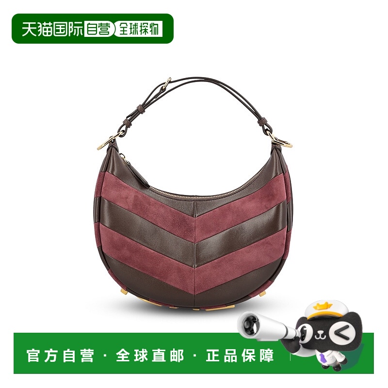 1h可退 香港直邮Fendi 芬迪 女士 graphy 雙色小號托特包 8BR798A