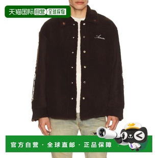 1h可退 香港直邮AMIRI 男士 Bones 铆钉衬衫式外套 AMOUJA1009