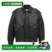 皮夹克 1h可退 翻领长袖 Laurent 844472YCPM2 香港直邮Saint