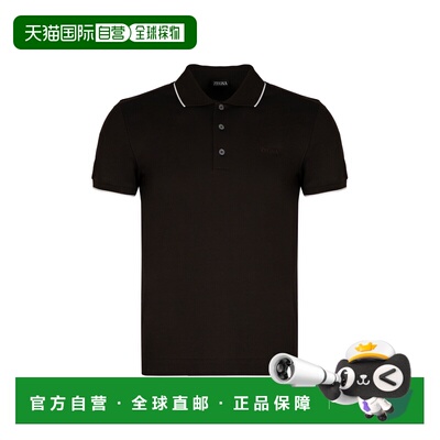 1h可退 香港直邮Z ZEGNA 男士POLO衫 G746UG358A2202 AW2025 棕色