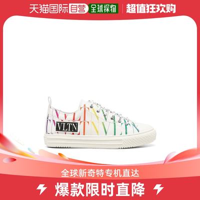 【99新未使用】香港直邮Valentino 徽标印花休闲运动鞋 VY2S0D57W