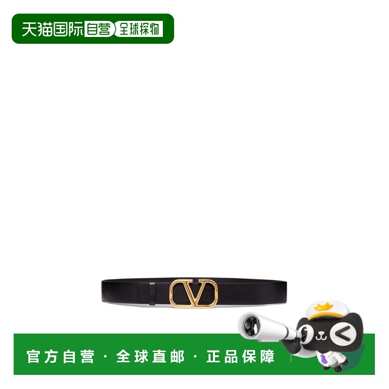 1h可退 香港直邮VALENTINO 男士腰带 UY2T0Q87ECU0NO AW2025 黑色