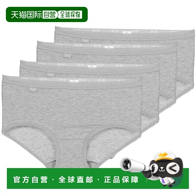Sloggi BASIC+ X 4 女士内衣内裤 10068837-M013=10005038-M013