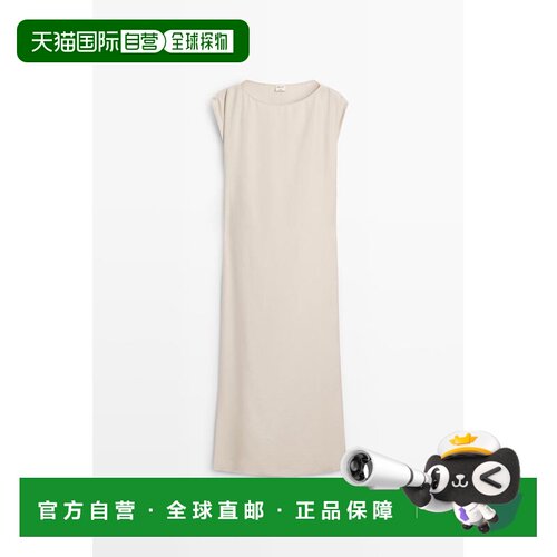 欧洲直邮Massimo Dutti 麦西姆杜特 女款 不对称连衣裙