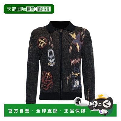 1h可退 香港直邮ALL SAINTS 男士针织衫 MELLERM010KEBLACK SS202