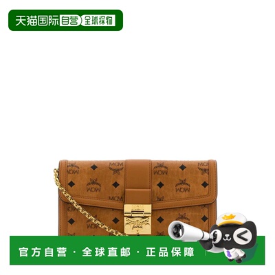 1h可退 香港直邮MCM 女士钱包 MYLESXT02CO SS2026 酒红色 Printe
