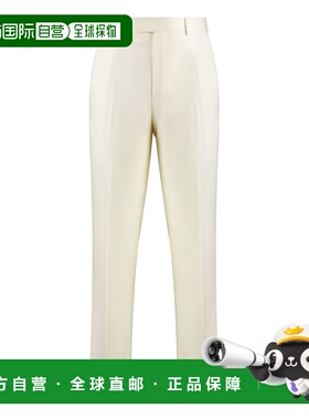 1h可退 香港直邮zegna 杰尼亚 男士 羊毛裤子 75PM12830F18A8105