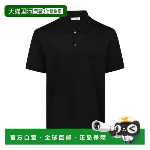 1h可退 香港直邮ALEXANDER MCQUEEN 24SS 翻领短袖Polo衫 Men