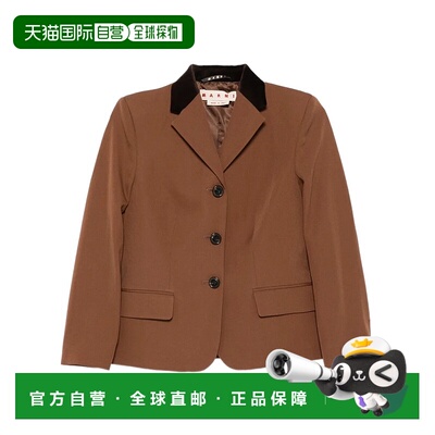 香港直邮Marni 长袖西装外套 GIMA0313QSUTW950
