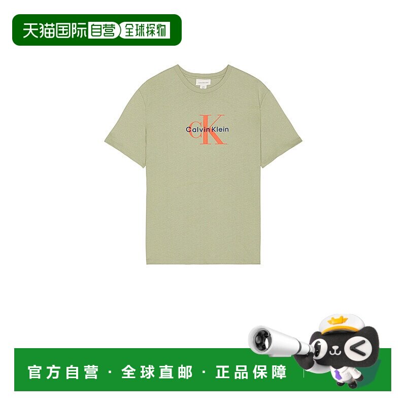 香港直邮Calvin Klein 卡尔文 克莱恩 女士 Monologo T恤 4RB862G